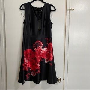 NWT Donna Karan NY Floral Dress